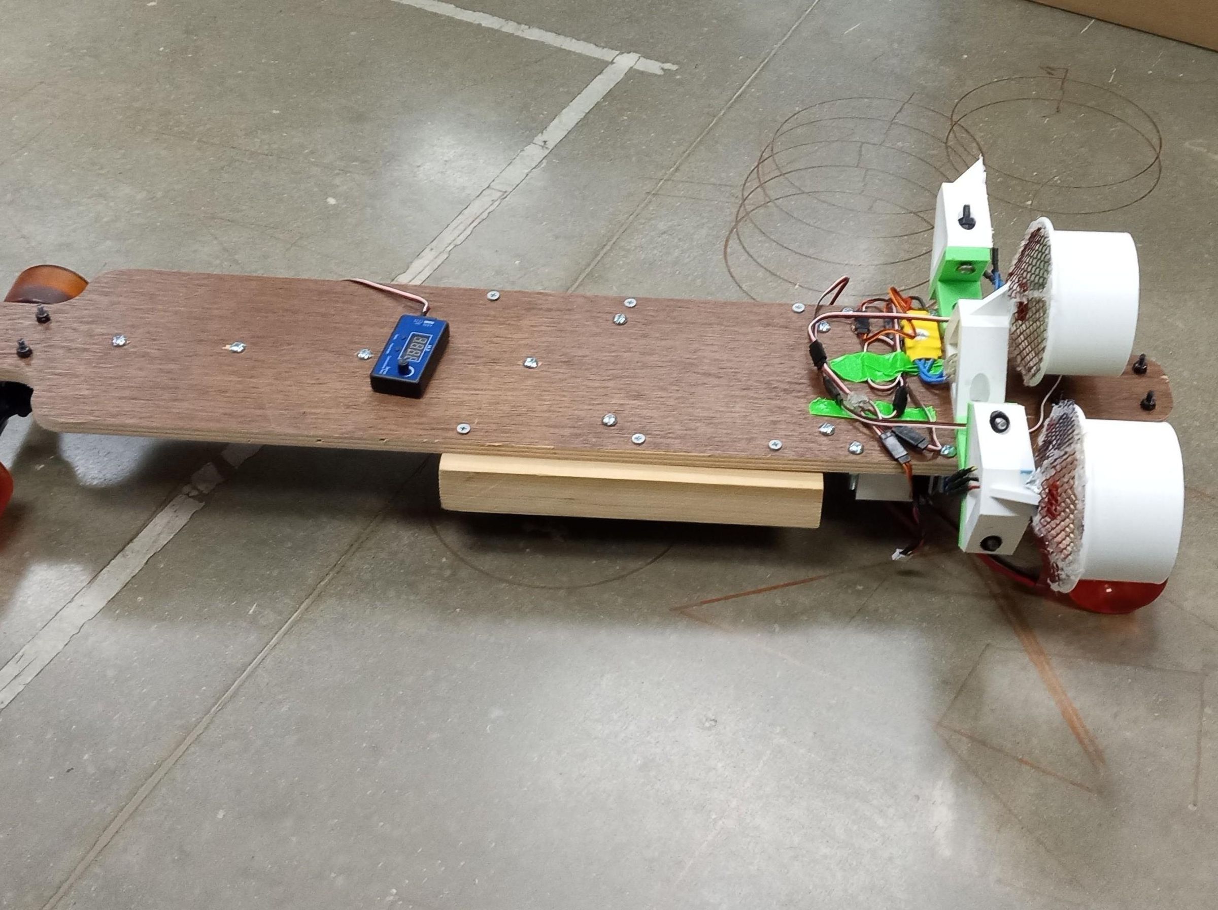 Don’t Lose Balance: Fan Powered Skateboard Design Project