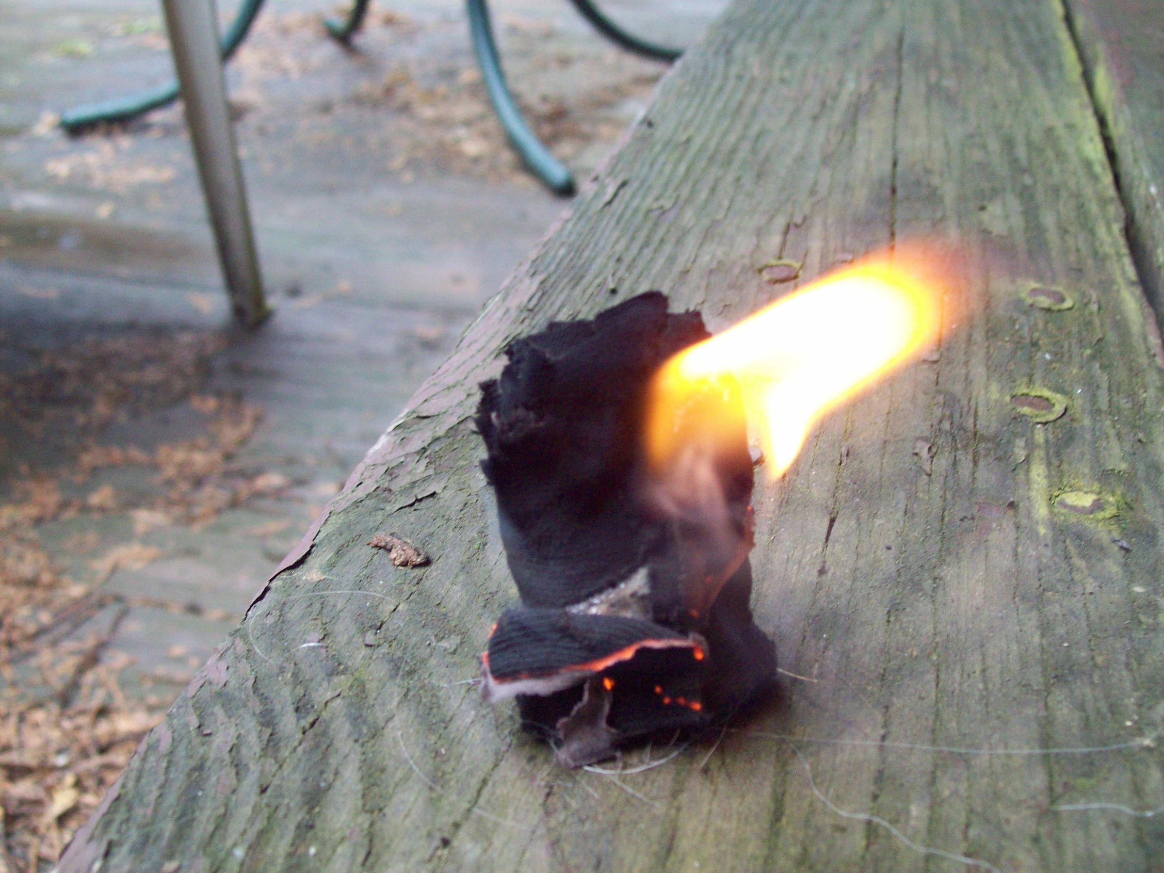 1 Minute Duct Tape Fire Starter 6 Steps Instructables