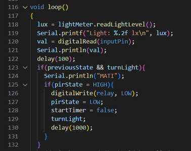 Setup Main Code