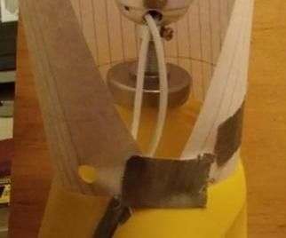 Lamp Made From Tide Laundry Detergent Bottle - Cheap and Dirty (CHAD)