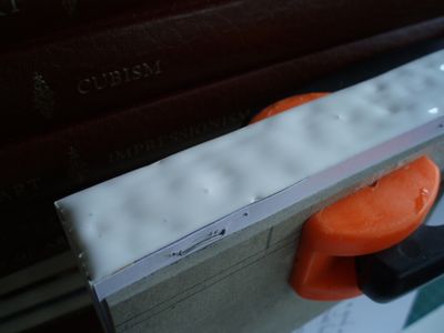 Glueing the Page Spine