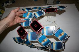 Cigarette Box Paper Lantern : 9 Steps