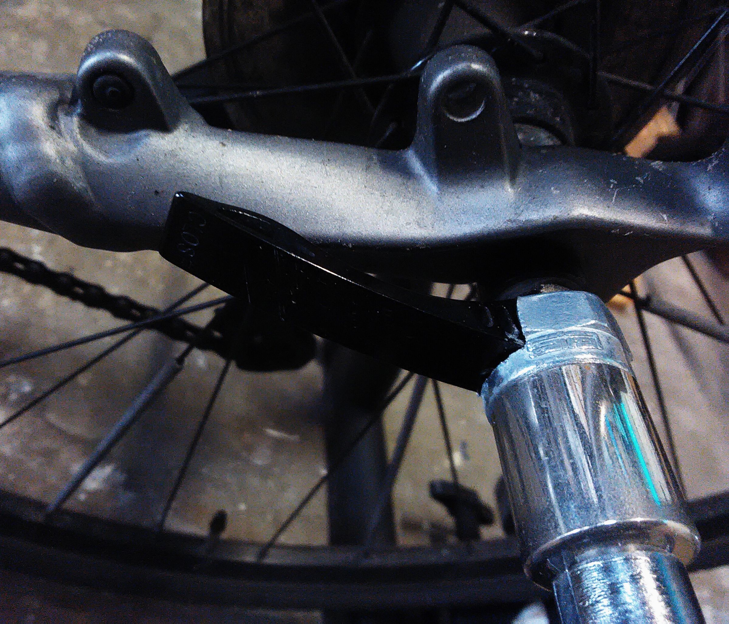 Quick Release Wheel Lock Adapter for Home Trainer