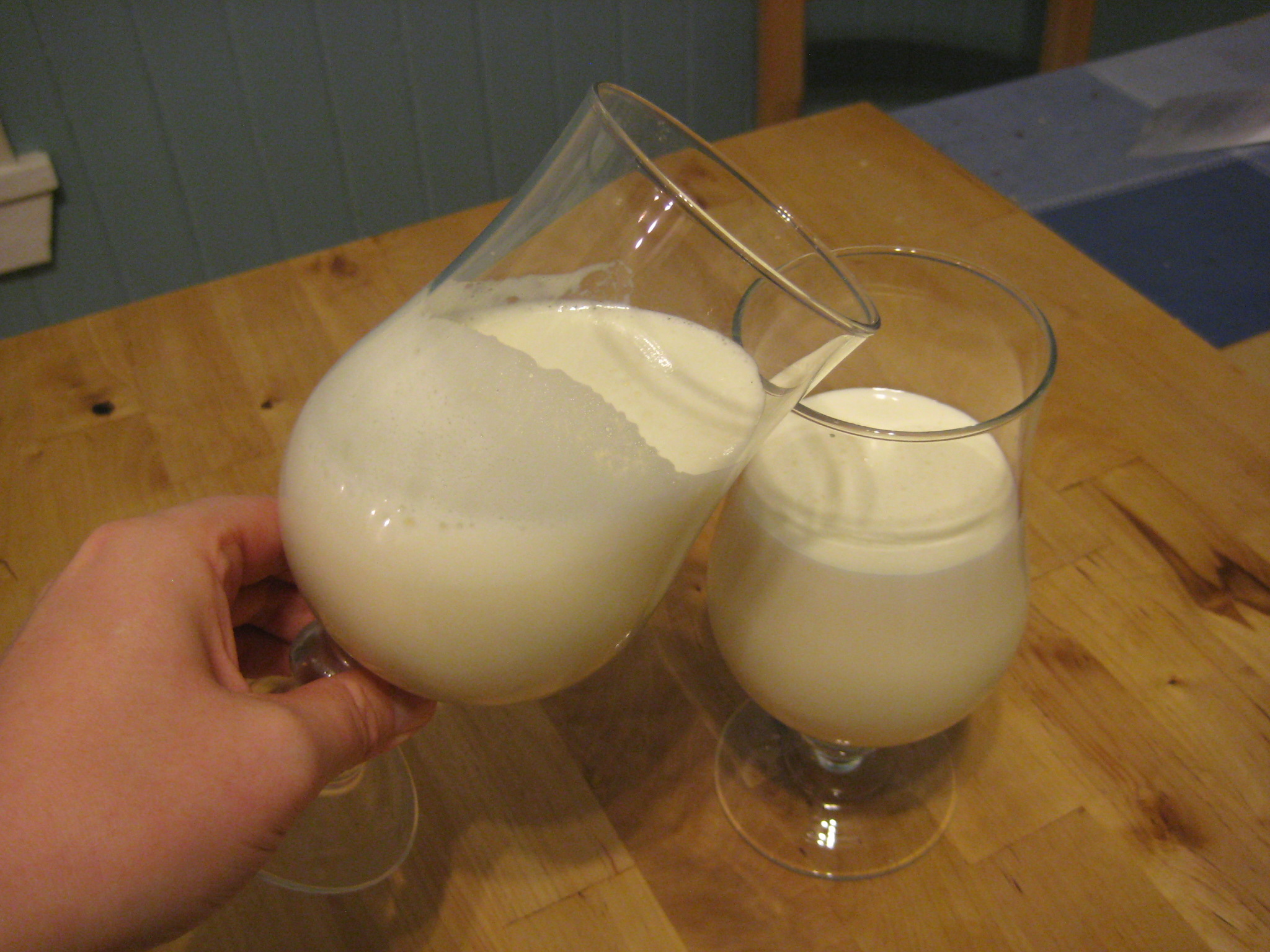 Creamy One Minute Eggnog