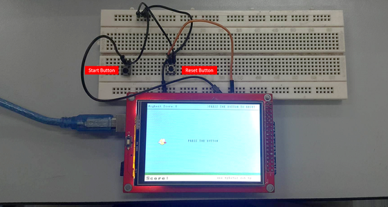 Arduino Flappy Bird Game Using TFT LCD by Push Button Tutorial : 5 ...