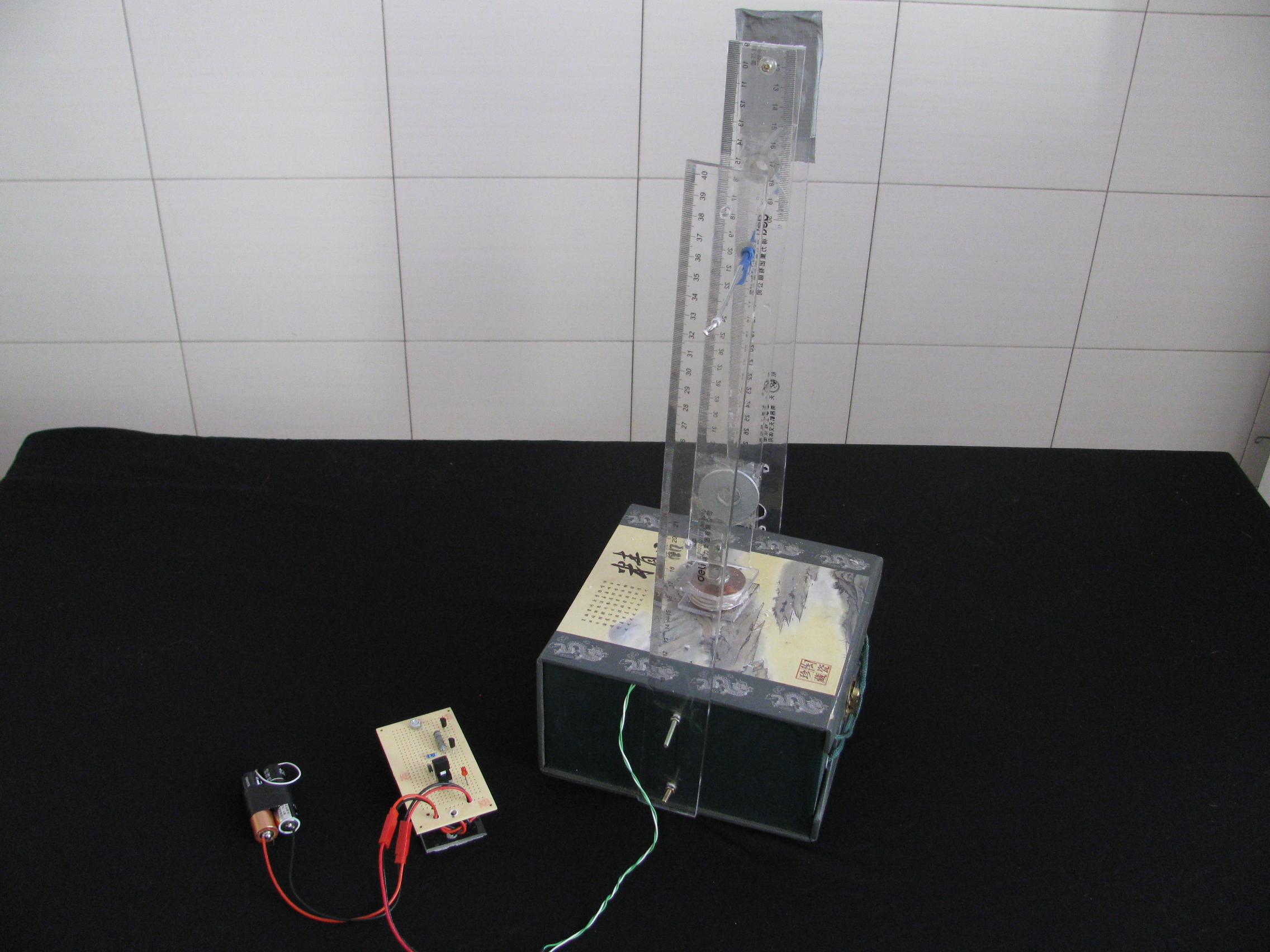 Double and Unbalanced Electronic Pendulum