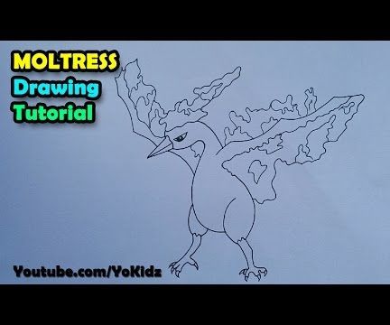 How to Draw Moltress