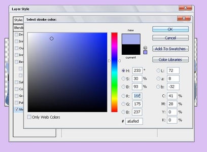 Select a Stroke Color