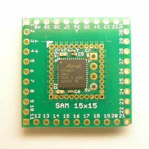 SAM 15x15 Arduino Compatible Development Board 15x15mm With SAMD21G18 ...