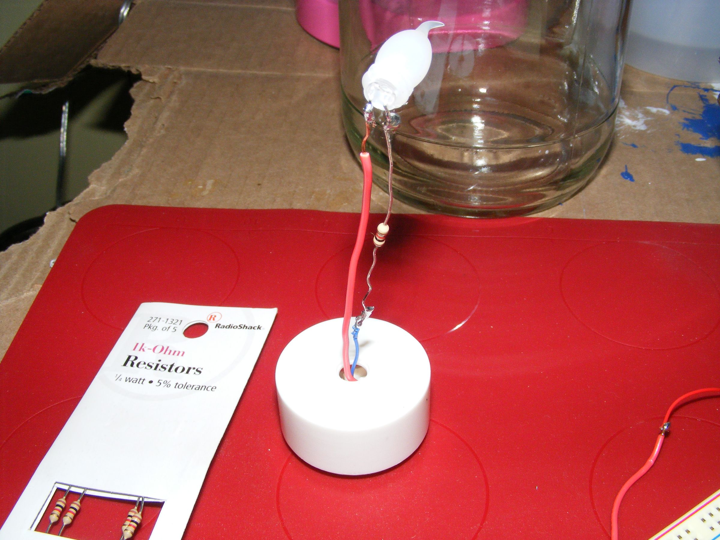 Lightning Bug Firefly Jar Centerpiece Favor Yokozuna Righteous Jar of