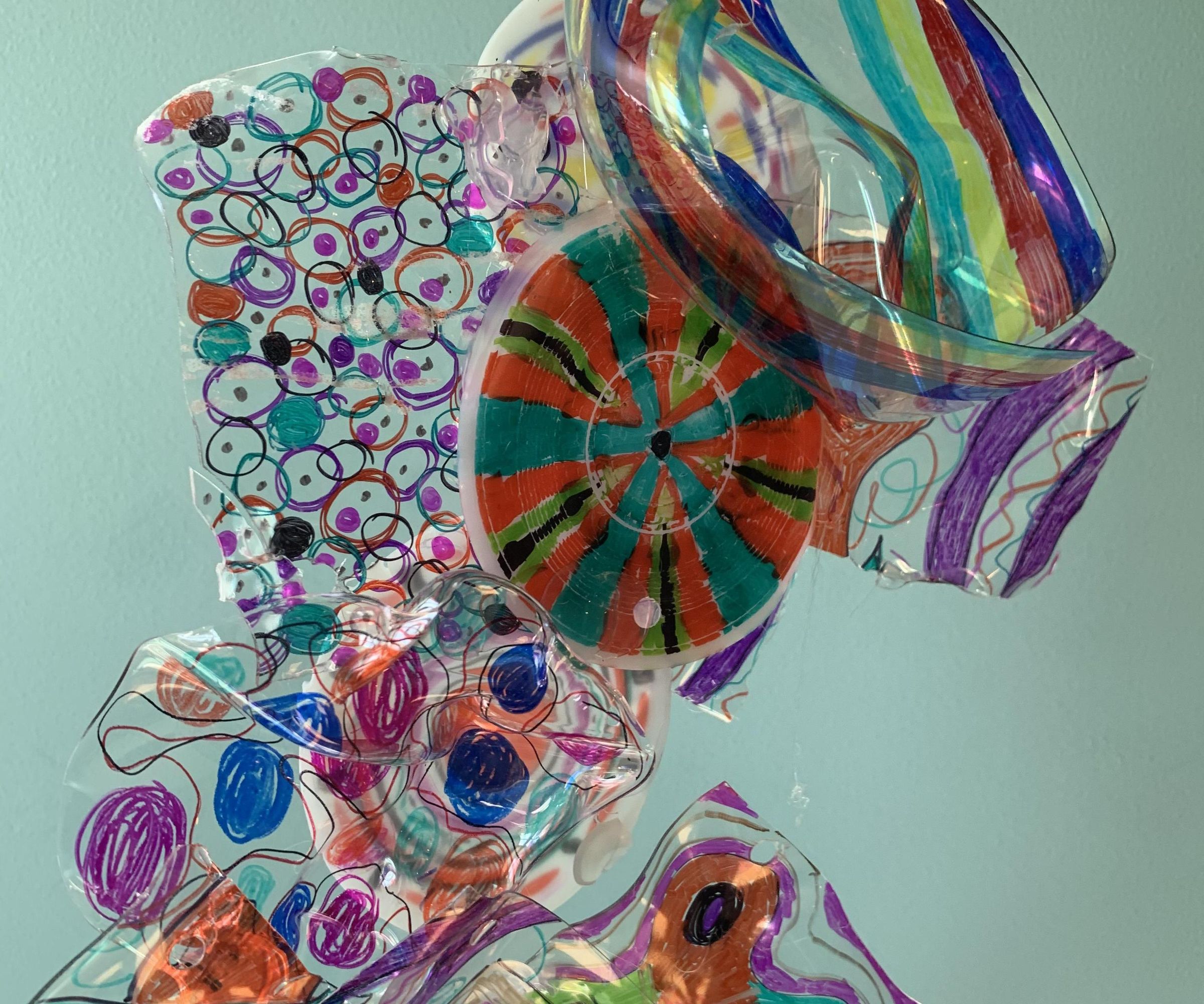 Chihuly-inspired Sculpture