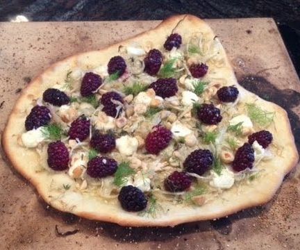 Blackberry Fennel Pizza