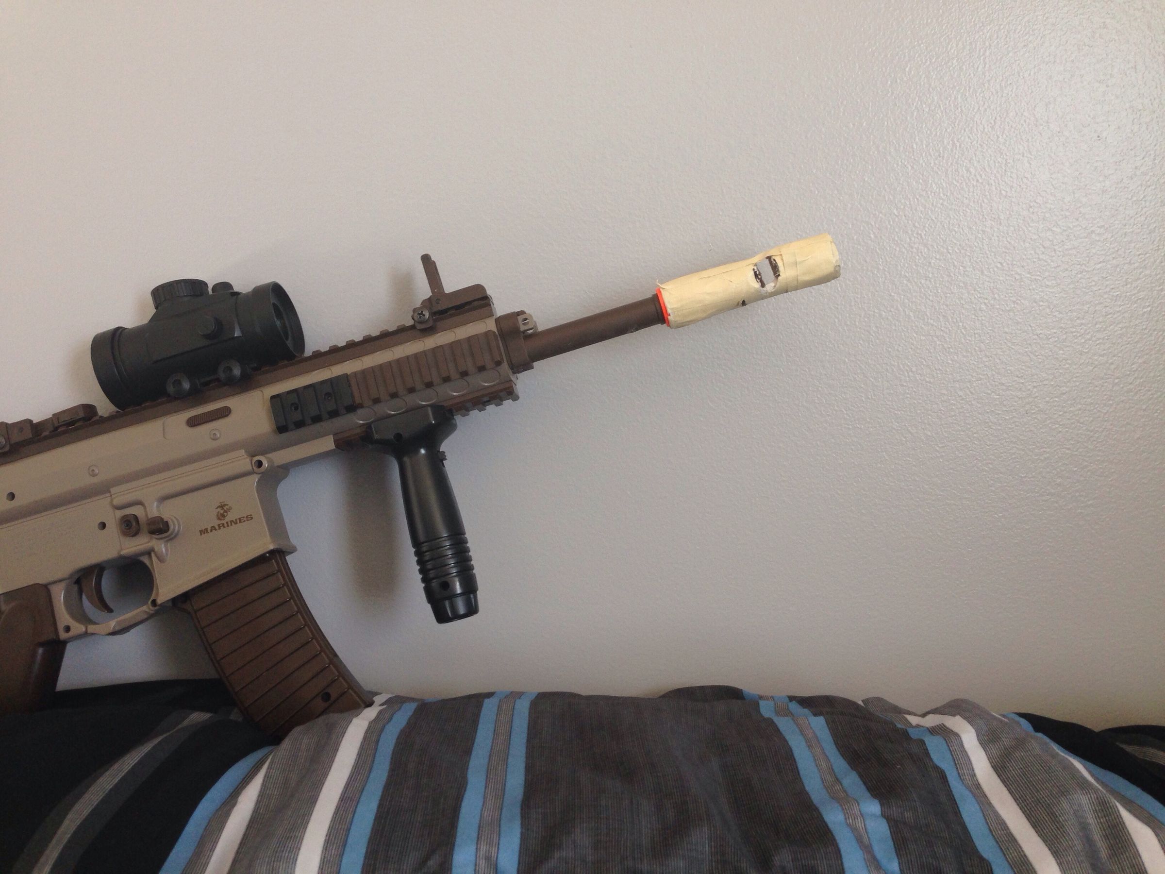 Custom Airsoft Muzzle Break (not Complete)