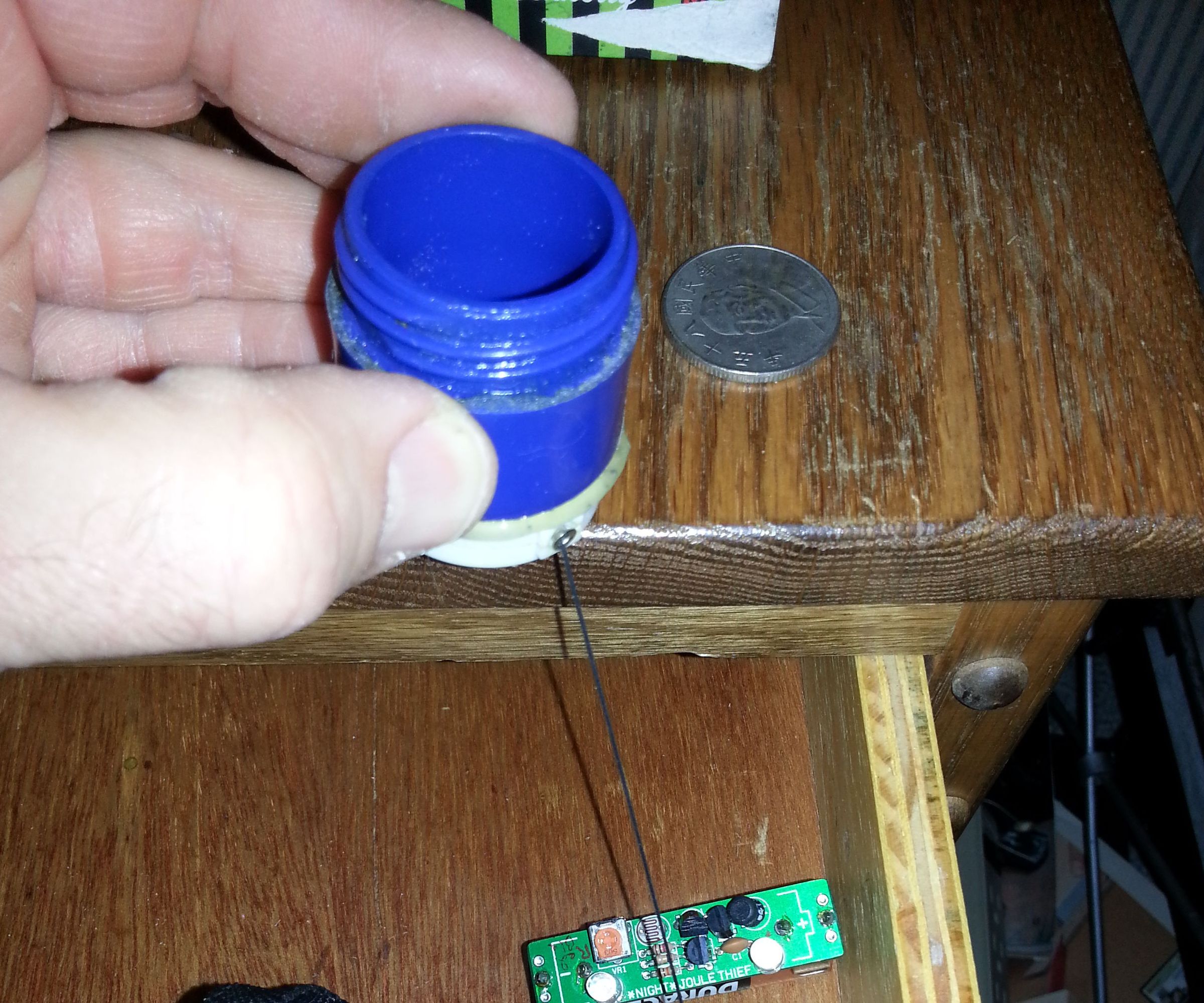 Blistex (lip Balm) Retention Device.