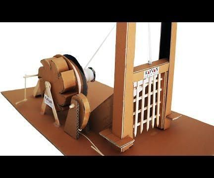 Cardboard Portcullis