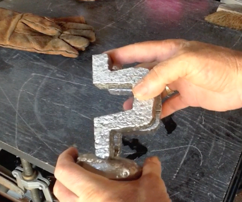 LOST FOAM ALUMINUM CASTING - FLASK HANDLES