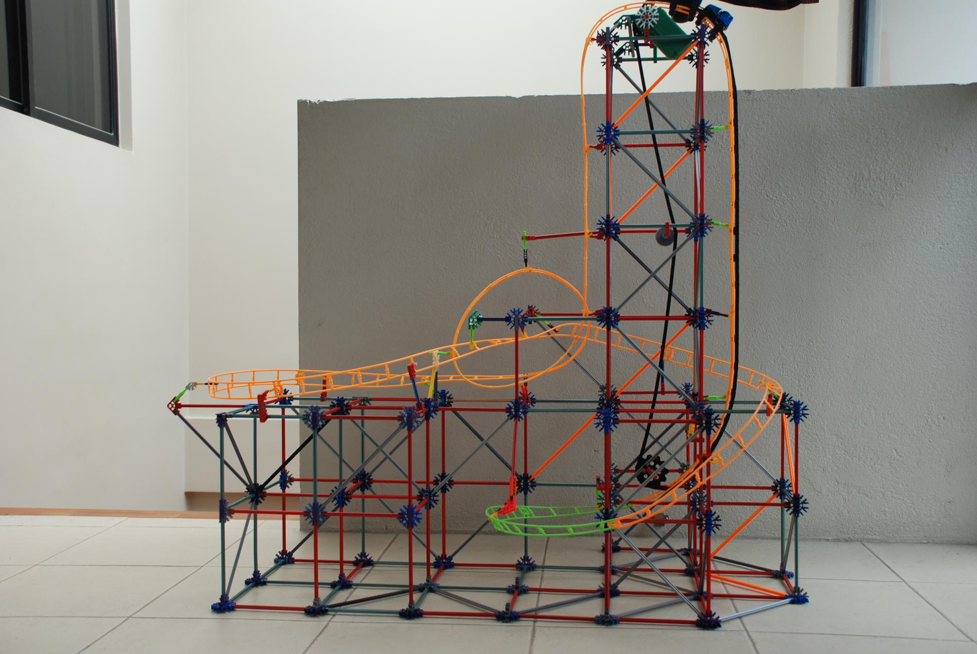 Turbo Thunder knex roller coaster