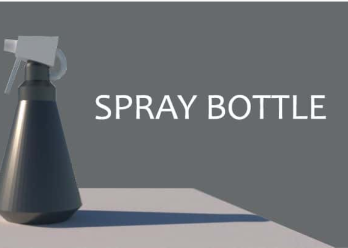 How to Design a Spray Bottle Using 3D CAD Software