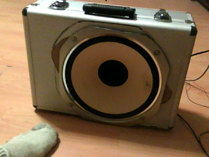 Super Simple "BassCase" Sub-woofer Briefcase Idea