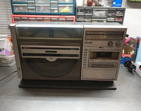 Sharp VZ-3000 Record Player Restoration