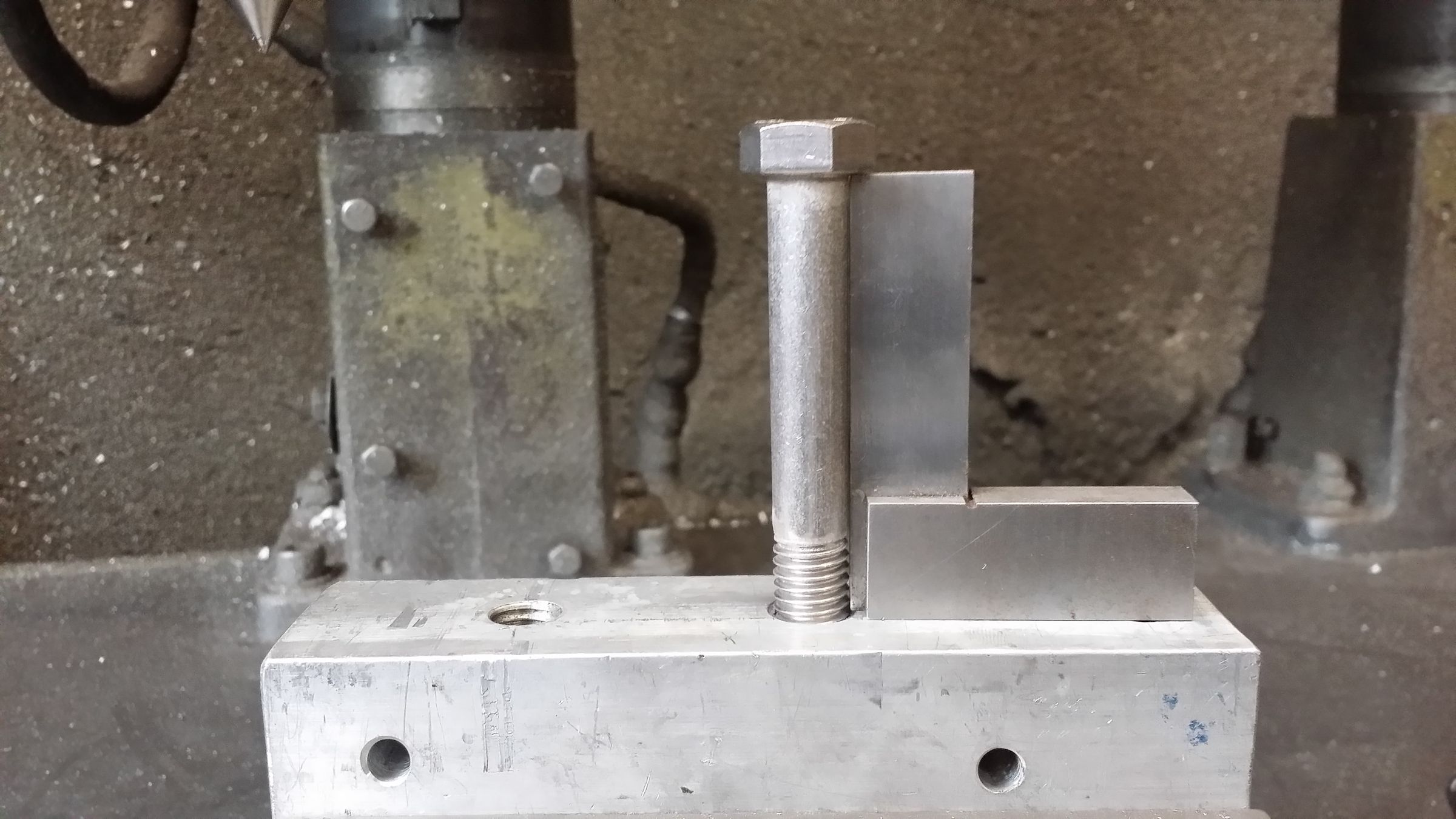 Tapping a Straight Hole With the Aid of a Drill Press