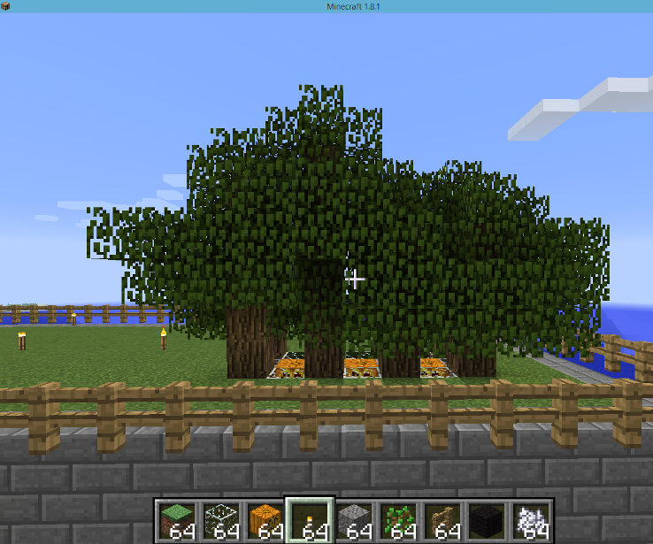 Minecraft - Compact Tree Farm