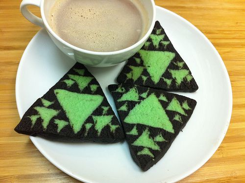 Sierpinski Triangle Fractal Cookies