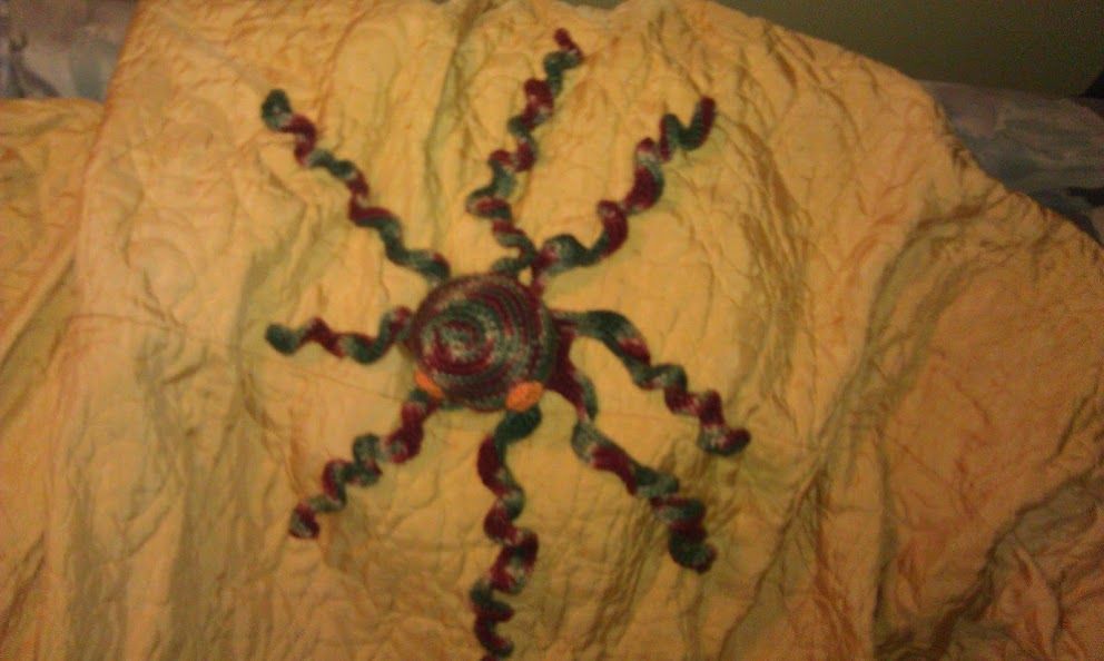 Crochet Amigurumi Octopus/jellyfist Convertible Doll