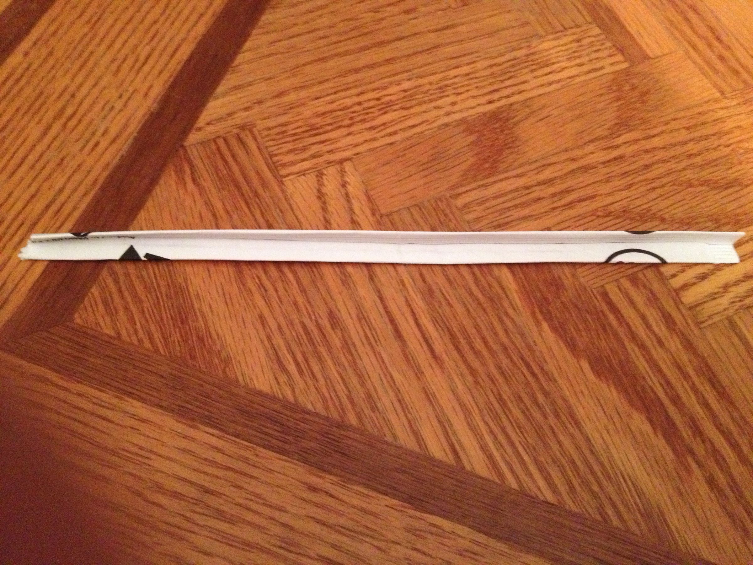 Chopstick Rest Made From Chopstick Wrapper 9 Steps Instructables