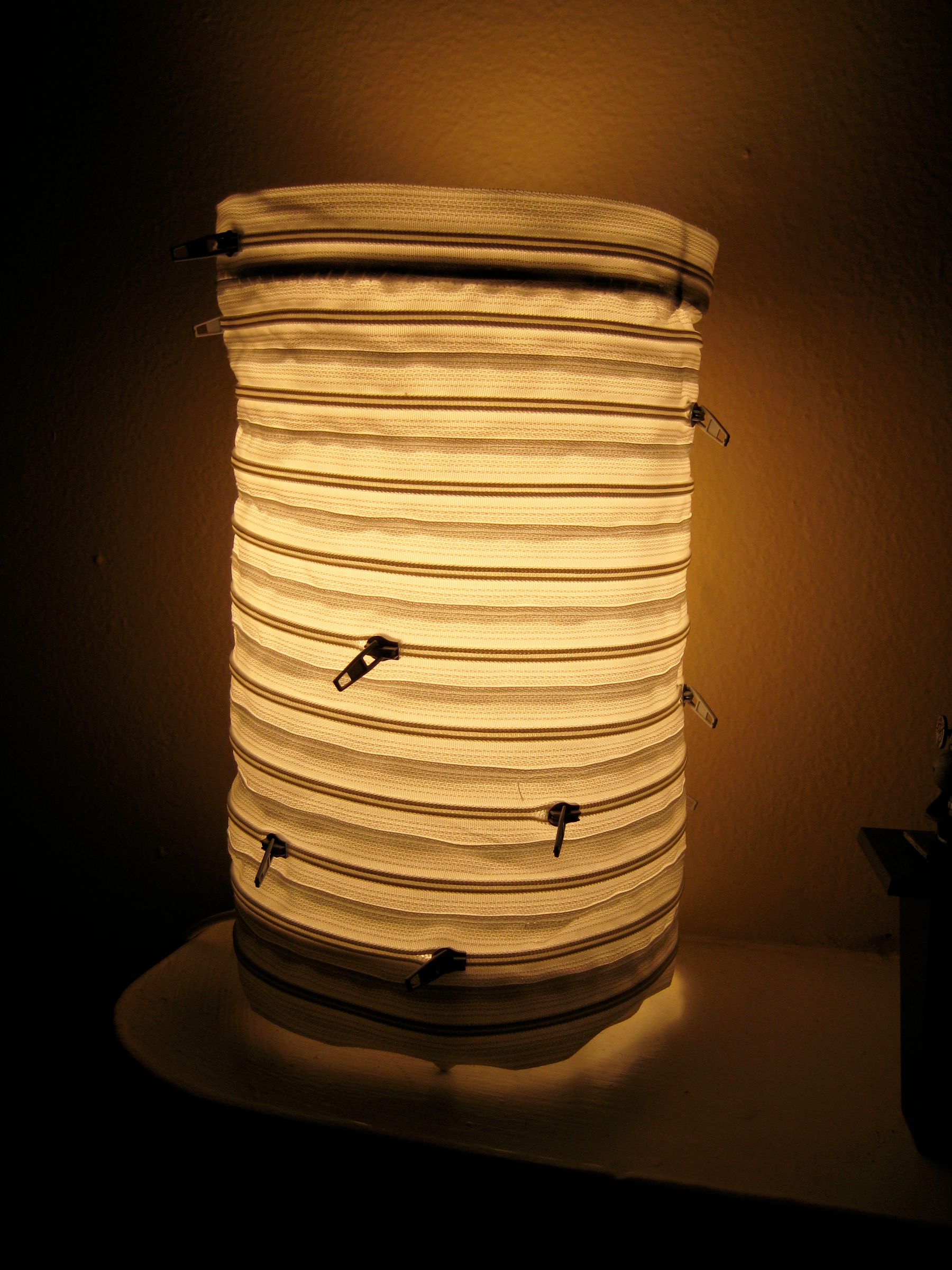 Zipper Lamp 8 Steps (with Pictures) Instructables