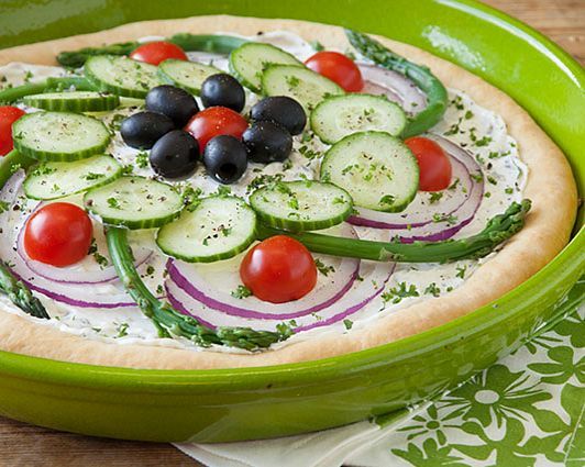 Garden Salad Pizza