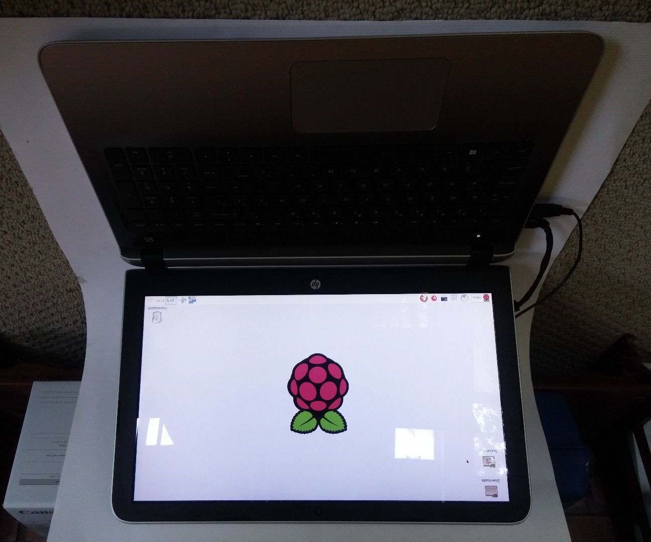 The Frankenputer! (Raspberry Pi Laptop)