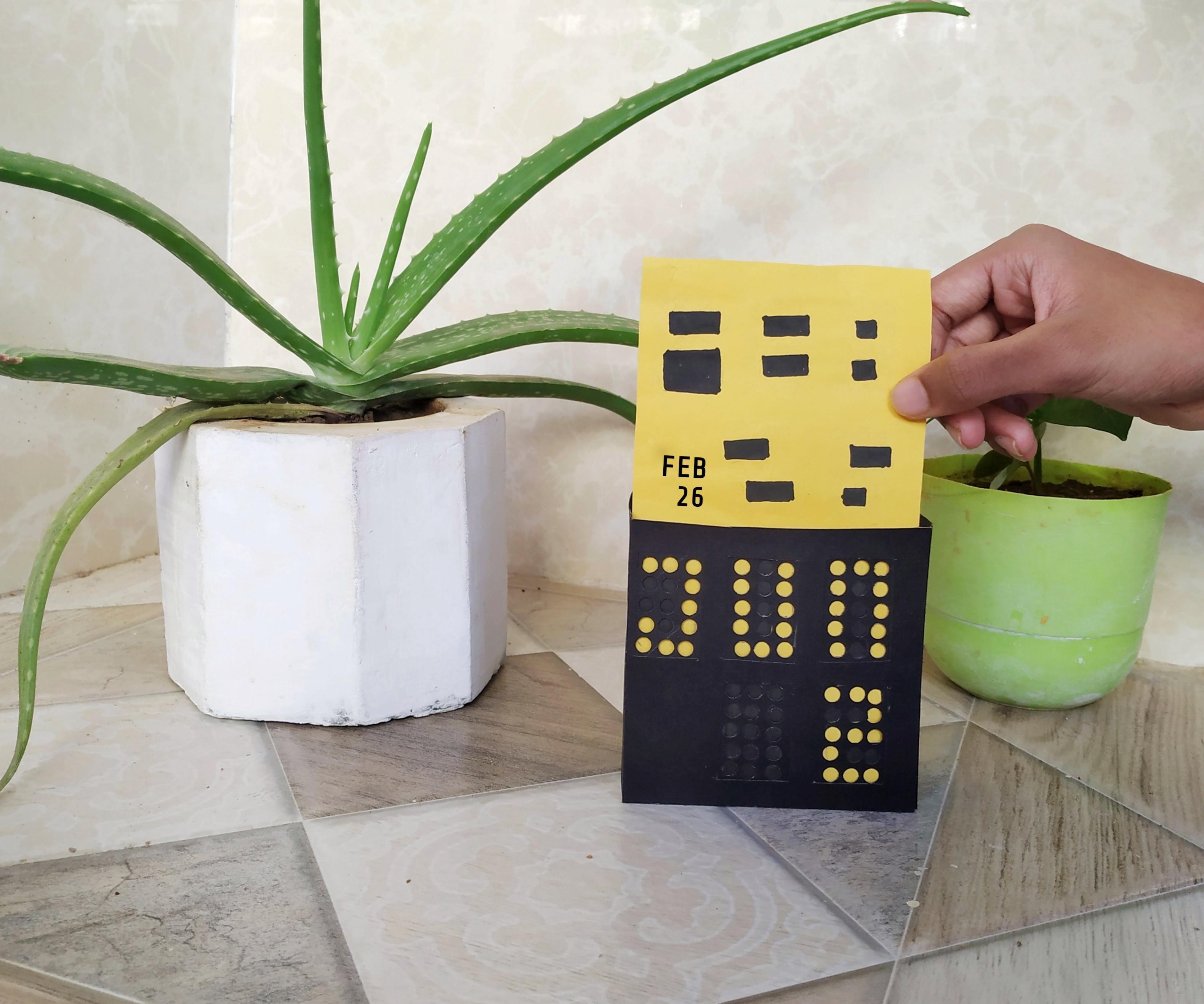 Cryptic Calendar - With Encrypted Date Cards