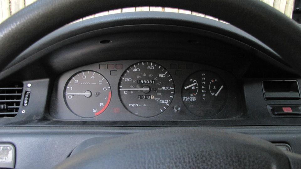 1995 Honda Civic Gauge Cluster Take-Apart &amp; Cleaning