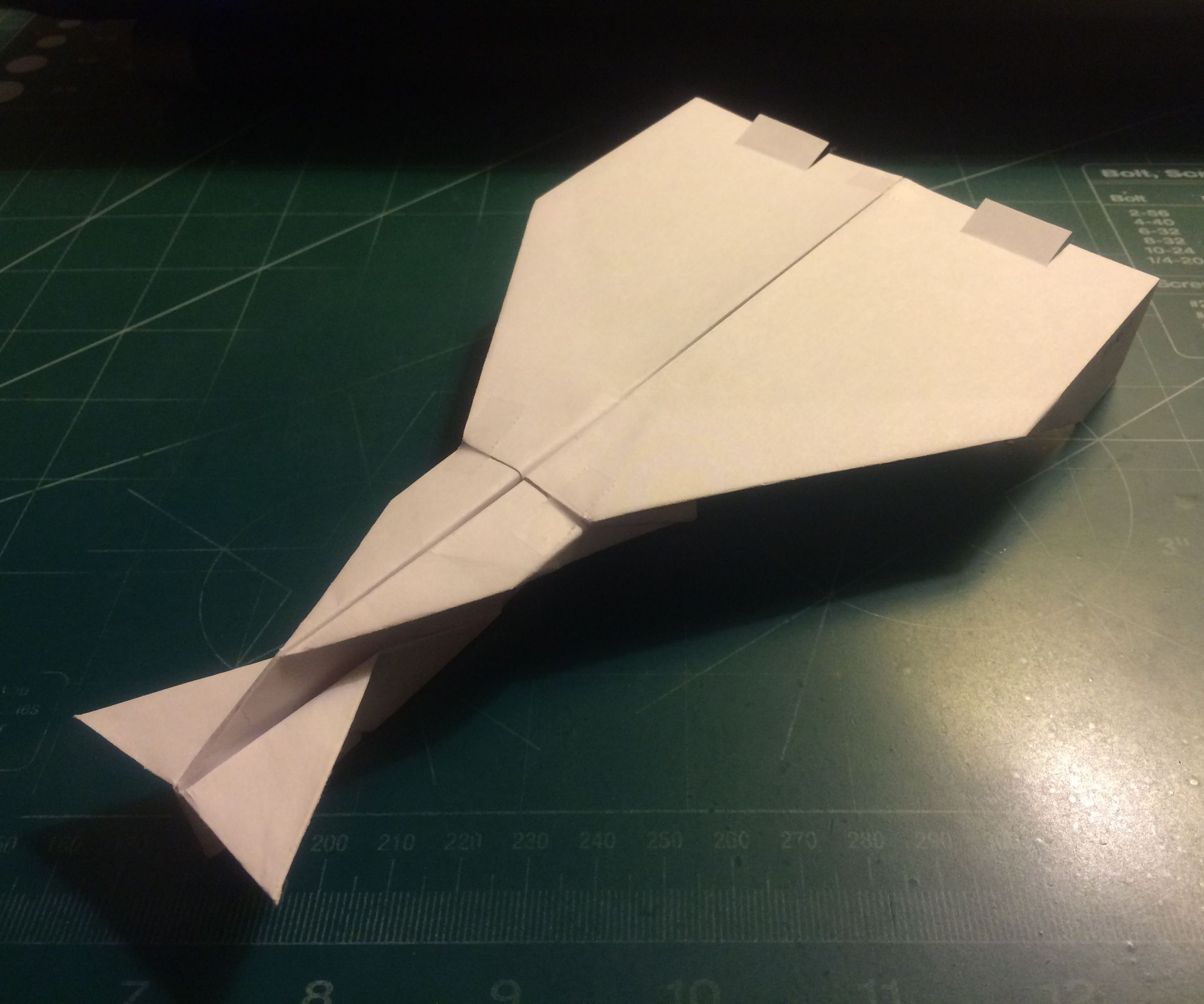 How to Make the Valkyrie Paper Airplane