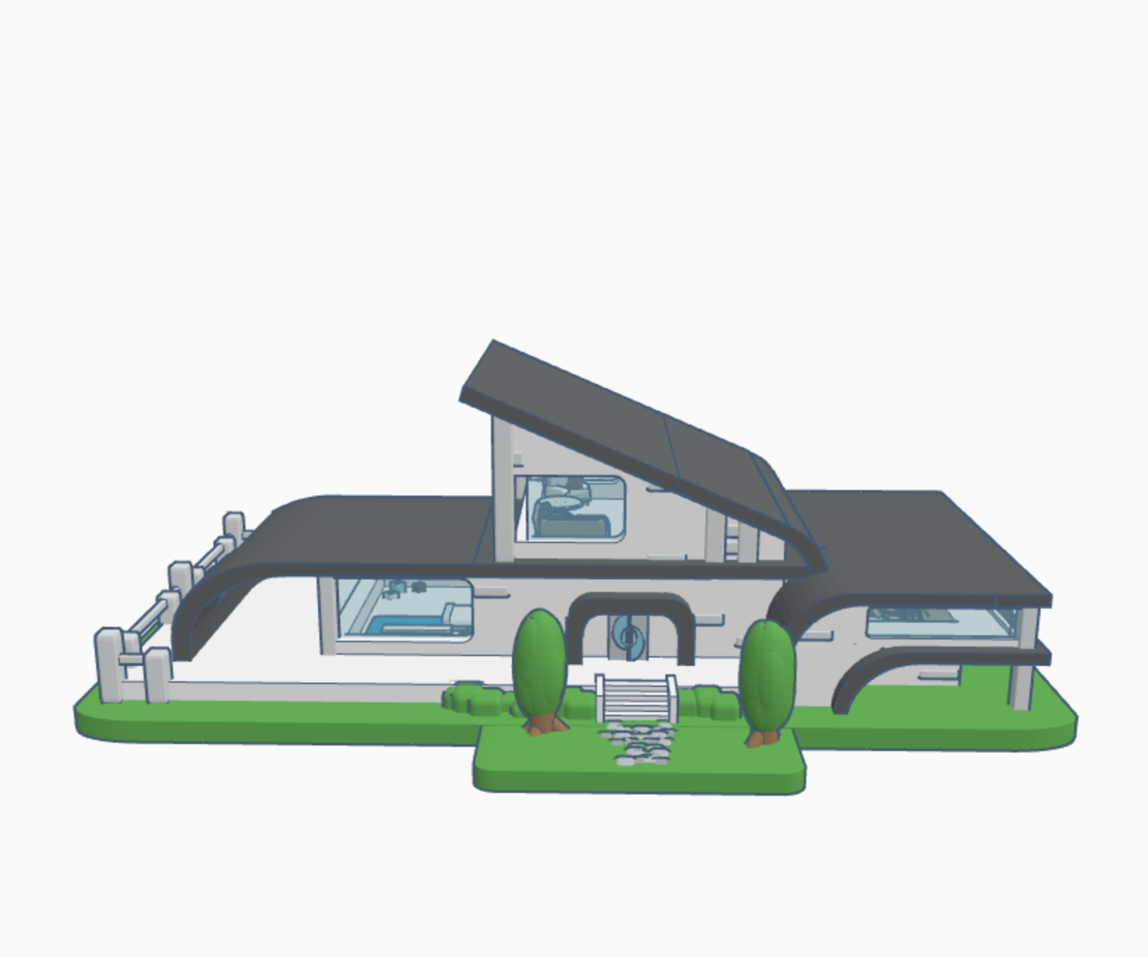 Modern House Model (scene)