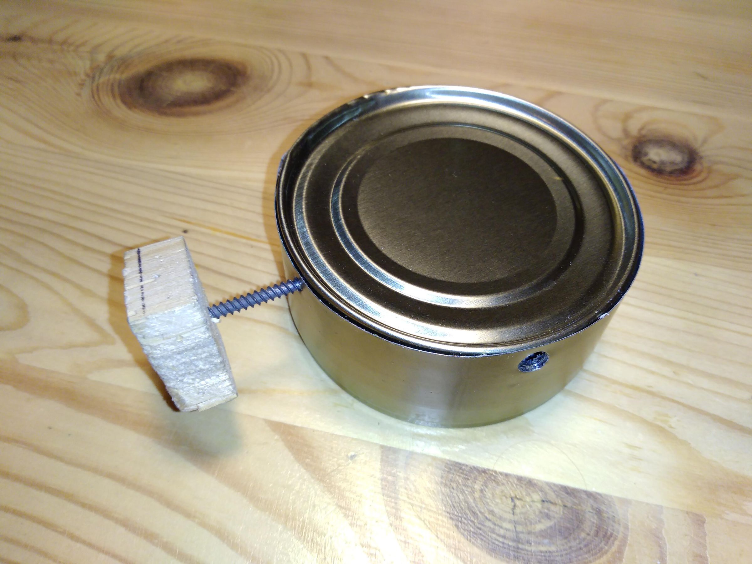 Tuna Can Alcohol Stove 6 Steps Instructables