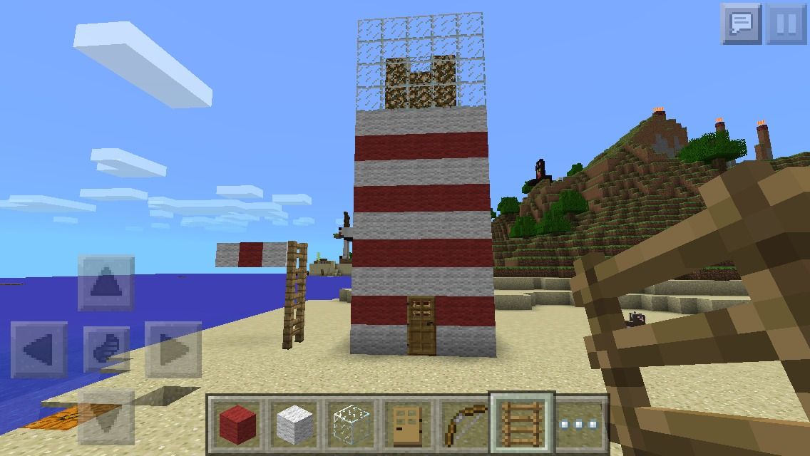 How to Make a Light House on Minecraft!