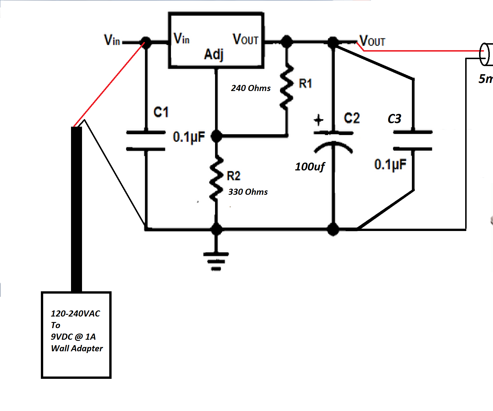 How to Power a Laser Using Your AC Wall Outlet