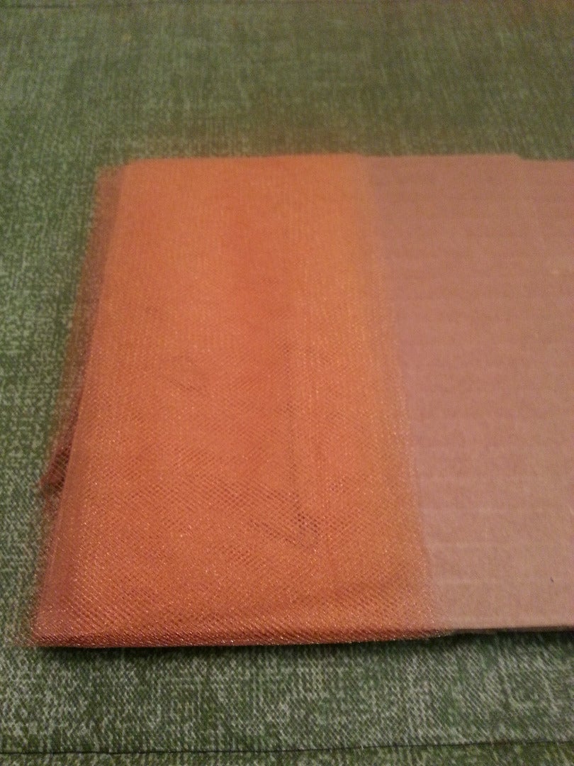 Cut the Tulle Strips to Length