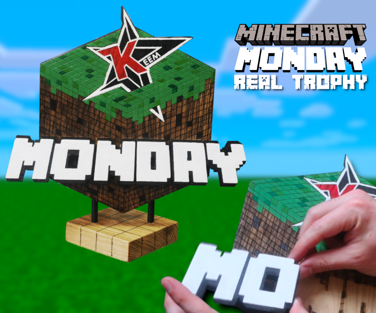 The Minecraft Monday Trophy : 6 Steps - Instructables