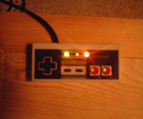 Add Leds to a Nes Controller