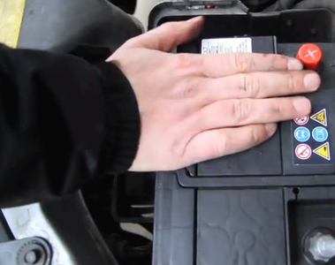 Put the New Battery Into Place