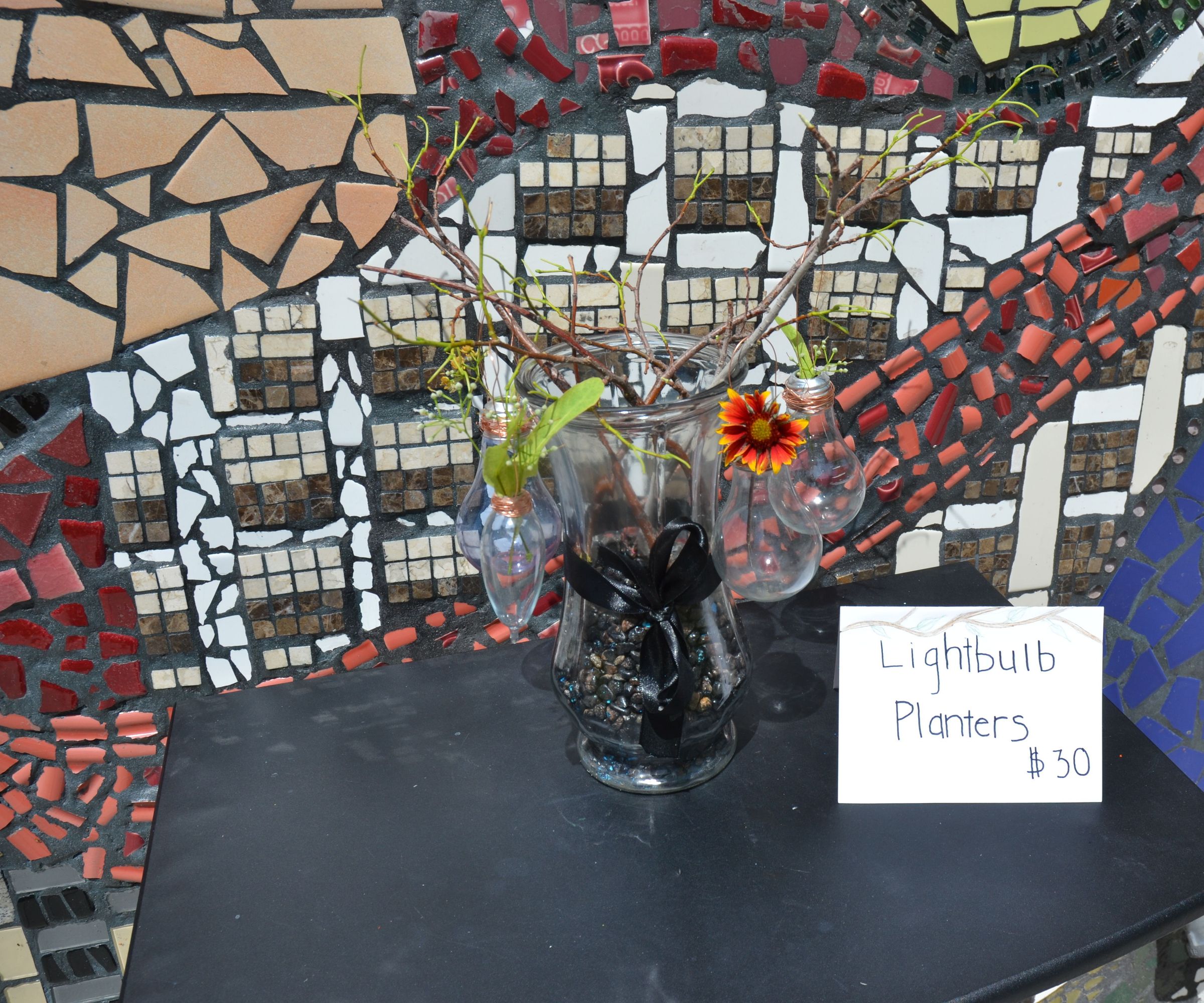Light Bulb Planters