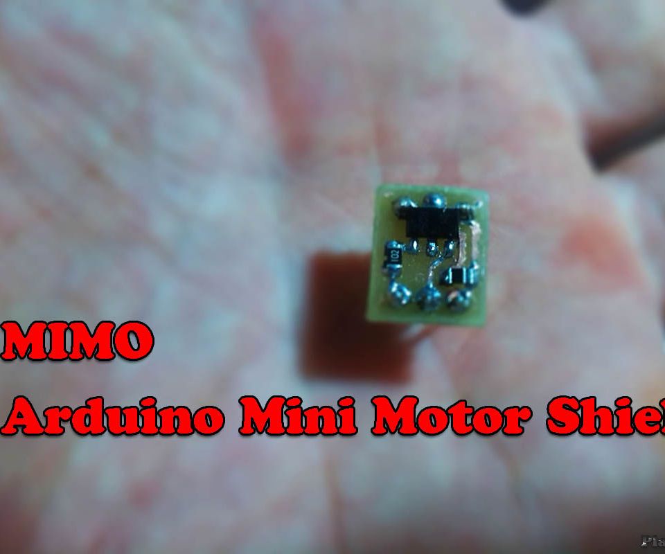 Mini Motor Shield for Arduino Breadboard Test