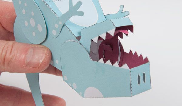 Poseable Paper T. Rex : 11 Steps (with Pictures) - Instructables