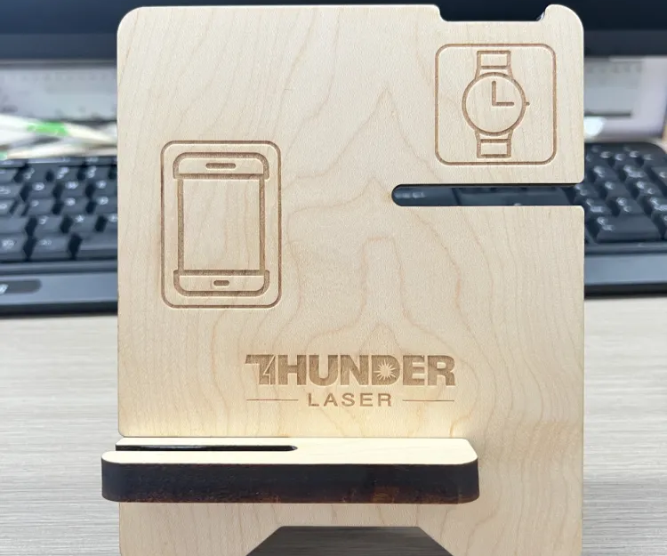 How to Make White Maple Wood Cell Phone Watch Holders