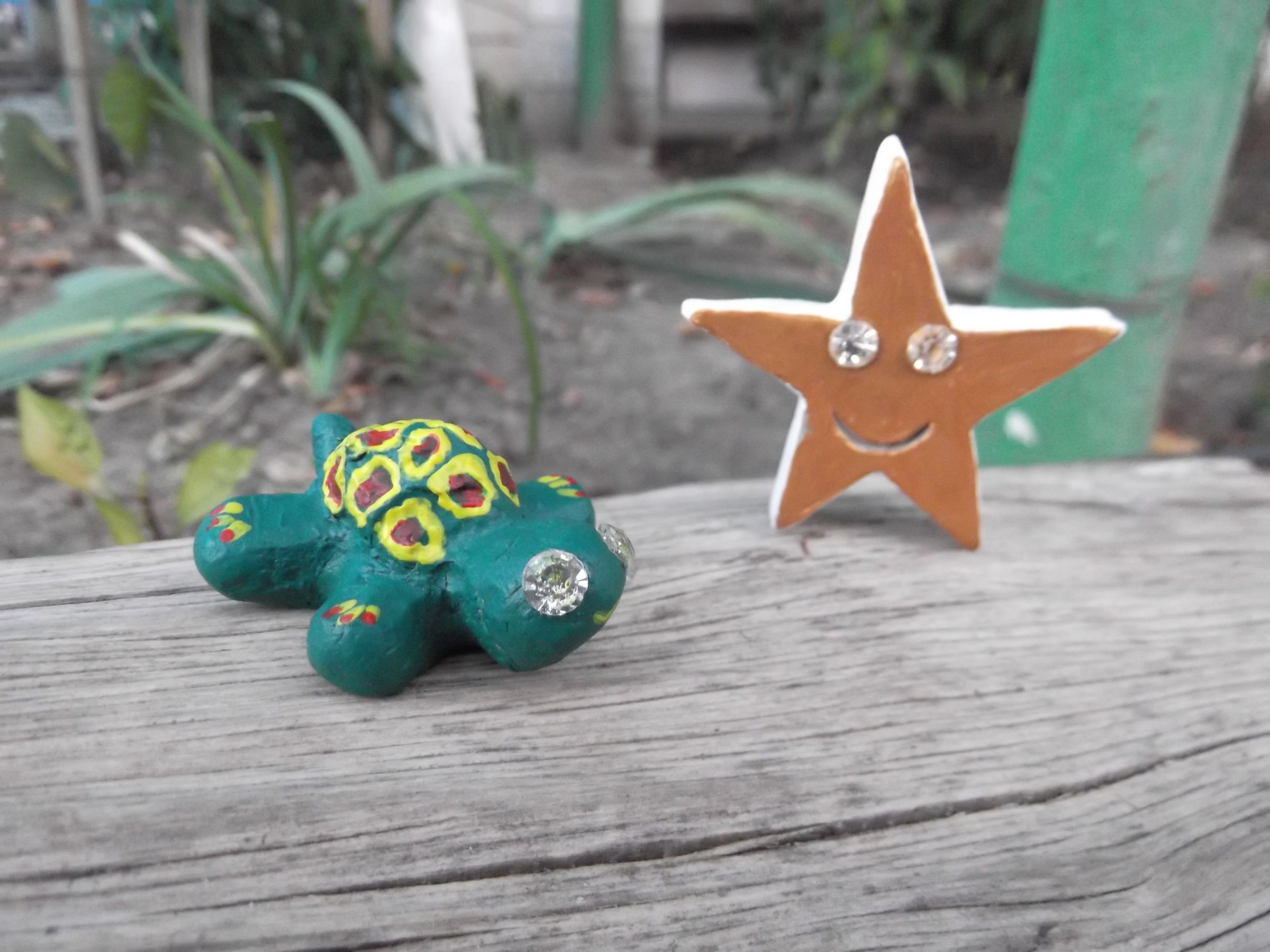 Frog and Star of Clay