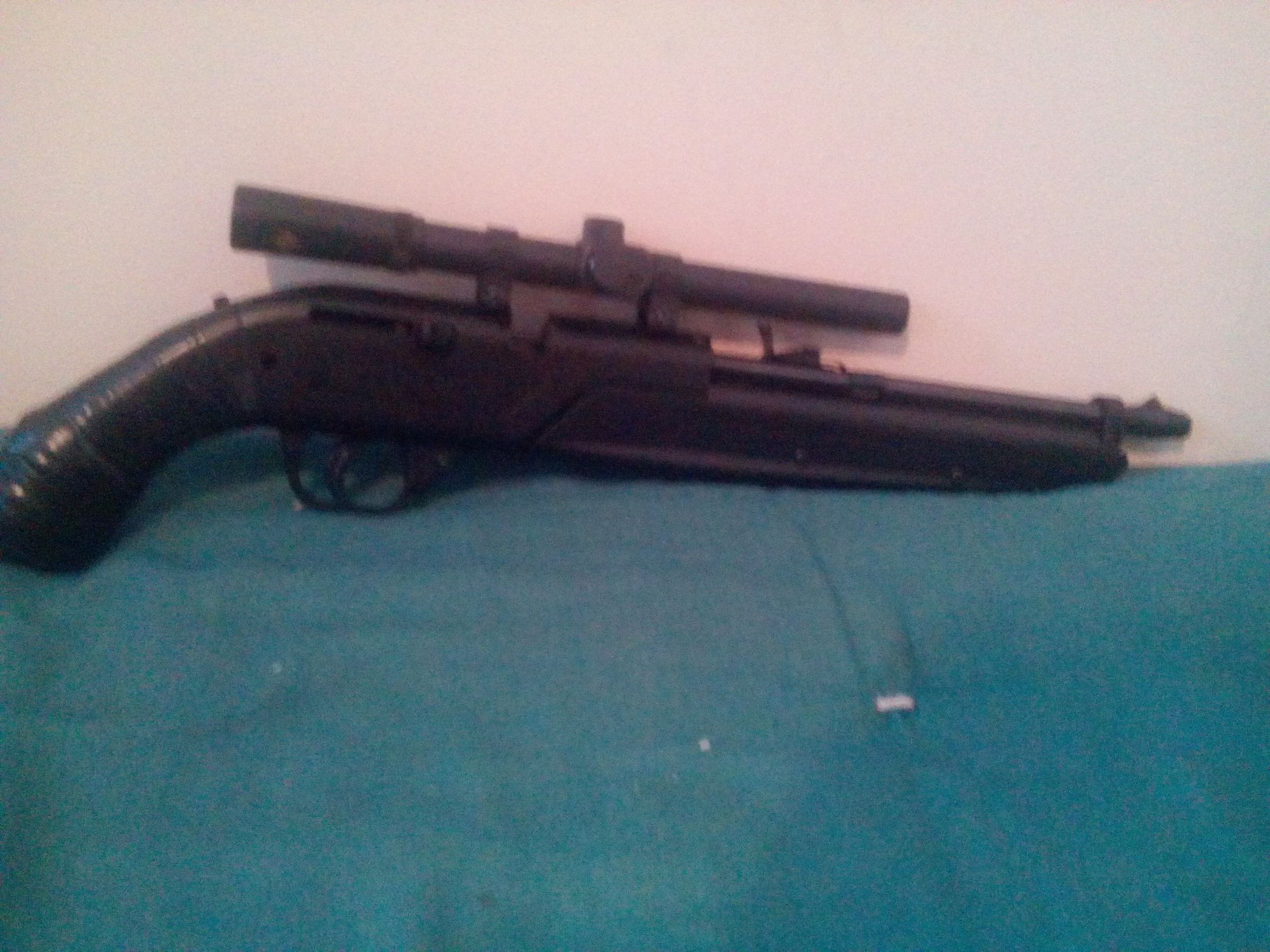 Crosman 760 Pumpmaster air rifle/BB gun to pistol
