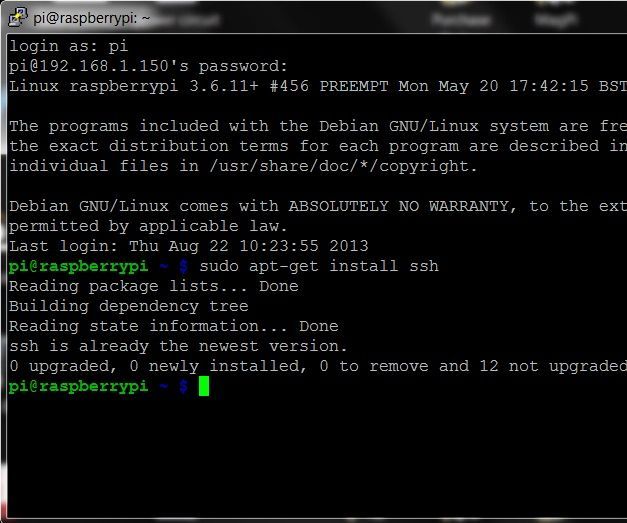 How to Remotely Access the Raspberry Pi's Terminal